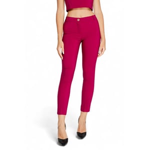 Rinascimento Bordeaux Polyester Casual Broek