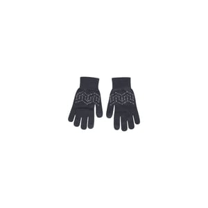 Pieces Grijze Gerecycleerde Polyester Handschoenen