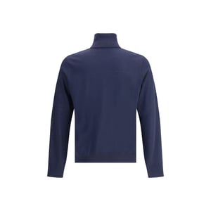 Dsquared² Blå Fleece Ull Turtleneck