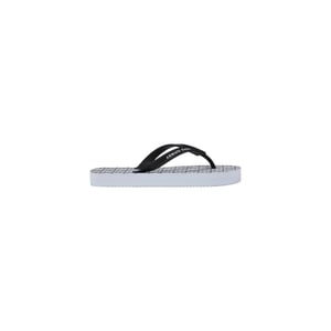 Armani Exchange Witte Rubber Flip-Flops Sandalen