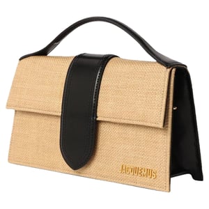 Jacquemus Le Grand Bambino Raffia Tas