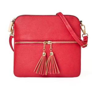 Women's Crossbody Bag in Red