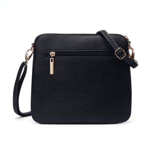 Women's Crossbody Bag in Black/White
