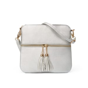 Women's Crossbody Bag in Silver
