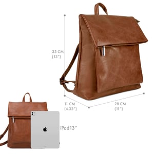 Women's Fashion Backpack in Brown