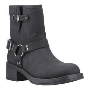 Rocket Dog Dames/Dames Nino Mid Cut Biker Boots (Zwart)