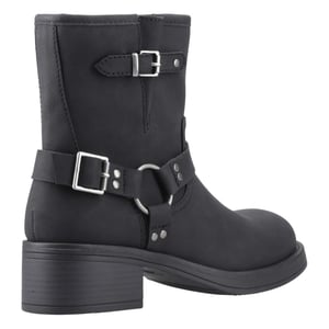 Rocket Dog Dames/Dames Nino Mid Cut Biker Boots (Zwart)