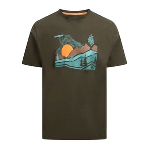 Trespass Heren Murray Sneldrogend T-shirt (Donkere wijnstok)