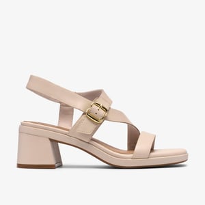 Jaylan Sol Off White Lea Sandals