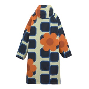 Regatta Meisjes Orla Kiely Veranderjas met Reuze Vierkante Bloem (Oranje)