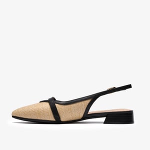 Natalyn Sling Natural Raffia Shoes
