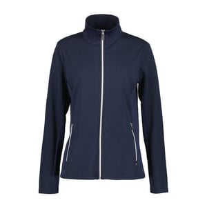 Luhta ilvesoja fleece sweater met rits dames -