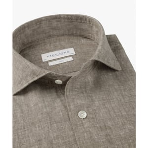 Profuomo Ppxh10017e h linnen overhemd profu