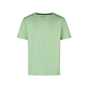 Phil & Co Heren shortama korte pyjama set groen/blauw geruit