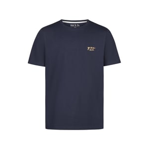 Phil & Co Heren shortama korte pyjama set donkerblauw/grijs