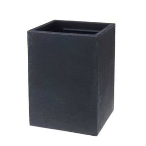 4gardenz Plantenbak stone 30x30x40 cm bloembak binnen en buiten antraciet