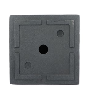 4gardenz Plantenbak stone 30x30x40 cm bloembak binnen en buiten antraciet