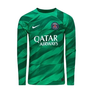 Nike Heren Paris Saint Germain FC keepershirt met lange mouwen (Groen)