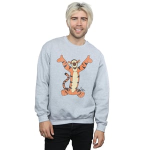 Disney Heren Winnie The Pooh Klassiek Teigetje Sweatshirt (Sportgrijs)