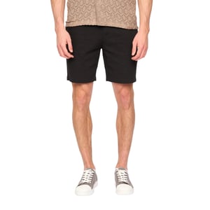 Duck and Cover Heren Everett Chino Shorts (Zwart)