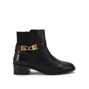 Kurt Geiger London Leather Kingsley Block Heel Boots