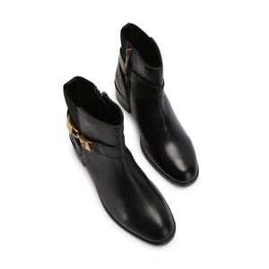 Kurt Geiger London Leather Kingsley Block Heel Boots