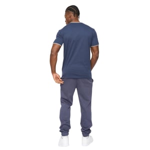 Crosshatch Mens Preece T-Shirt (Navy)
