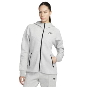 Nike Dames/Dames Effen Full Zip Hoodie (Grijs)