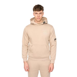 Duck and Cover Mannen Rayland Hoodie (Stone)