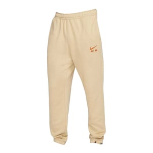 Nike Heren Air Effen Joggingbroek (Beige)