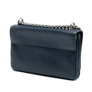 Pre-owned Saffiano And City Calf Chain Crossbody