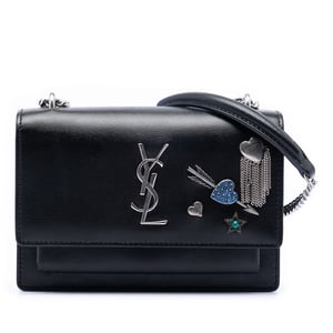 Tweedehands Mini Kalfsleer Monogram Lucky Charms Sunset Wallet On Chain