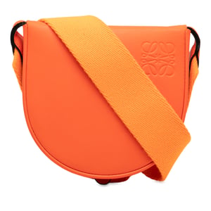 Pre-owned Small Soft Calfskin Heel Pouch