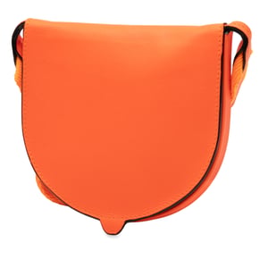 Pre-owned Small Soft Calfskin Heel Pouch
