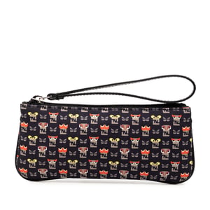 Begagnad Canvas Monster Clutch