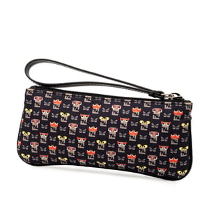 Begagnad Canvas Monster Clutch