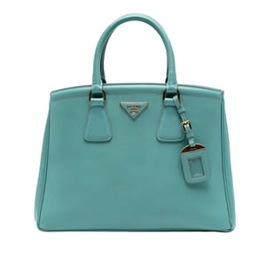 Pre-owned Saffiano Lux Parabole Tote
