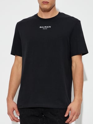 Small Embroidered Logo T-Shirt in Black