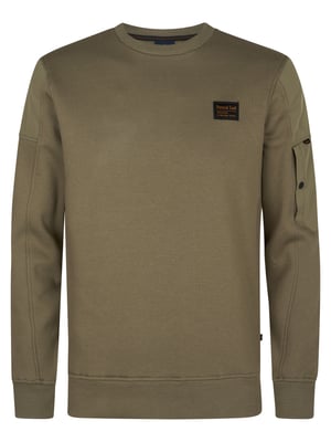 Petrol Industries - Heren Casual Sweater Pueblo - Groen