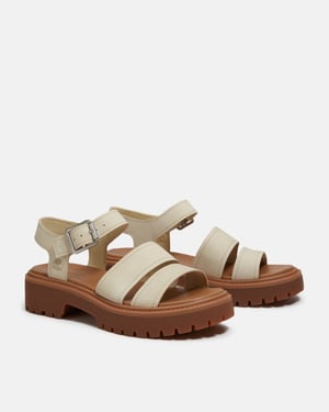 Stone Street Sandals in Ivory