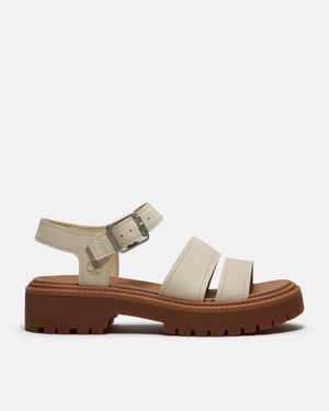 Stone Street Sandals in Ivory