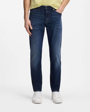Maine Regular-Fit Jeans in Dark Grey
