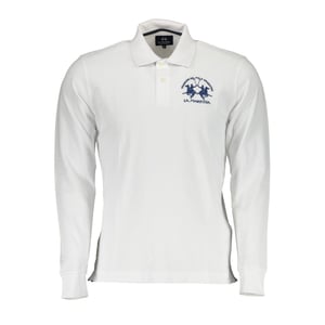 La Martina Elegante Poloshirt met Lange Mouwen en Contrasterende Details