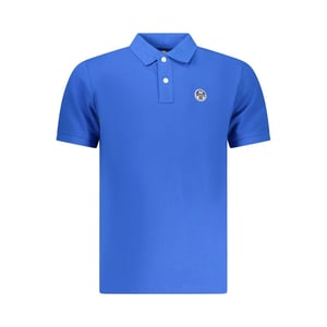 North Sails Blauwe Katoenen Heren Polo Shirt
