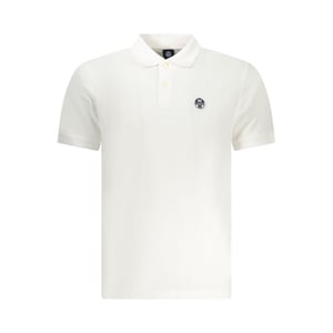 North Sails Vit Bomull Poloshirt för Män