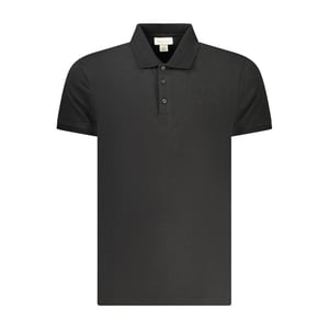 Calvin Klein Zwarte Katoenen Heren Polo Shirt