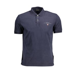 Napapijri Blu Bomullsfolk Polo