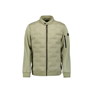 No Excess Jacket short fit sealed knitted mix light army