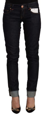 Acht Skinny Jeans Mörk Tvätt