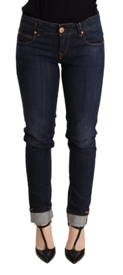Acht Skinny Jeans Mörk Tvätt